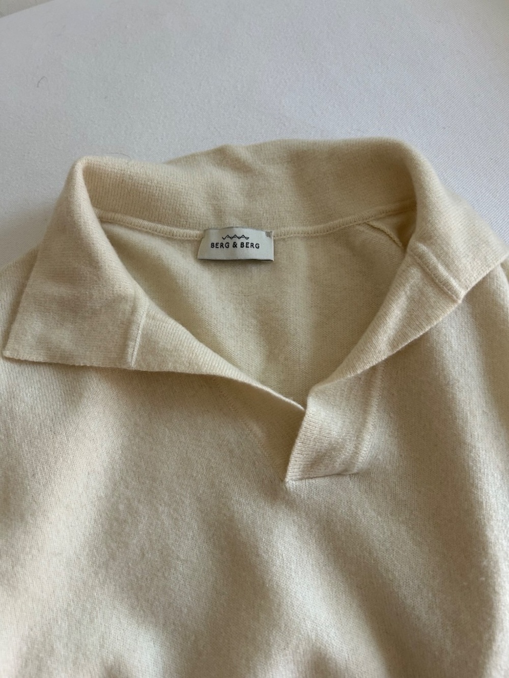 Berg and berg cream polo sweater - Picture 4 of 6